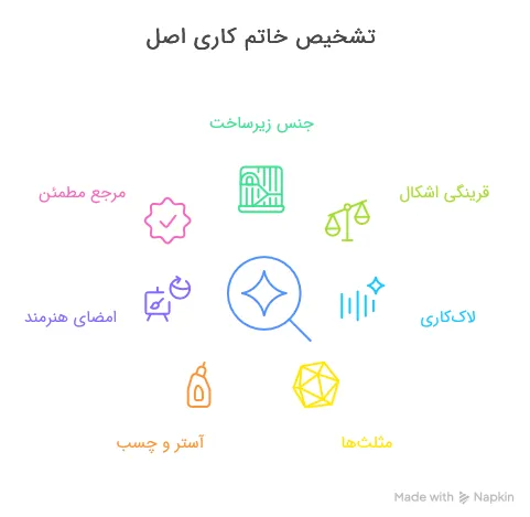  تشخیص خاتم کاری مرغوب از نامرغوب